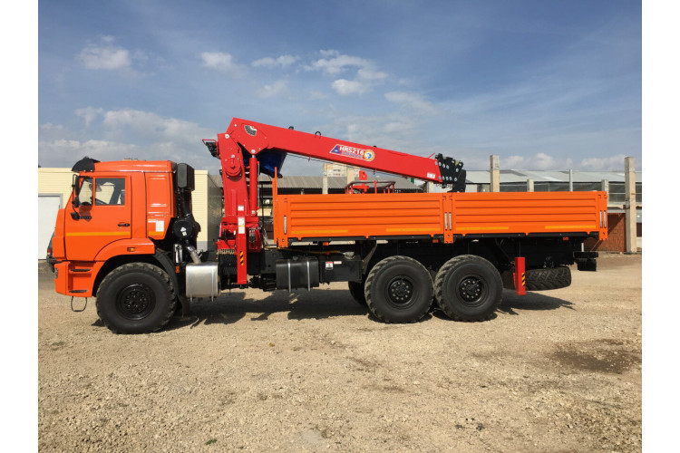 Бортовой КАМАЗ 43118 с КМУ Horyong HRS 216