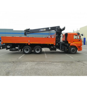 Бортовой КАМАЗ 65115 с КМУ Horyong HRS 216